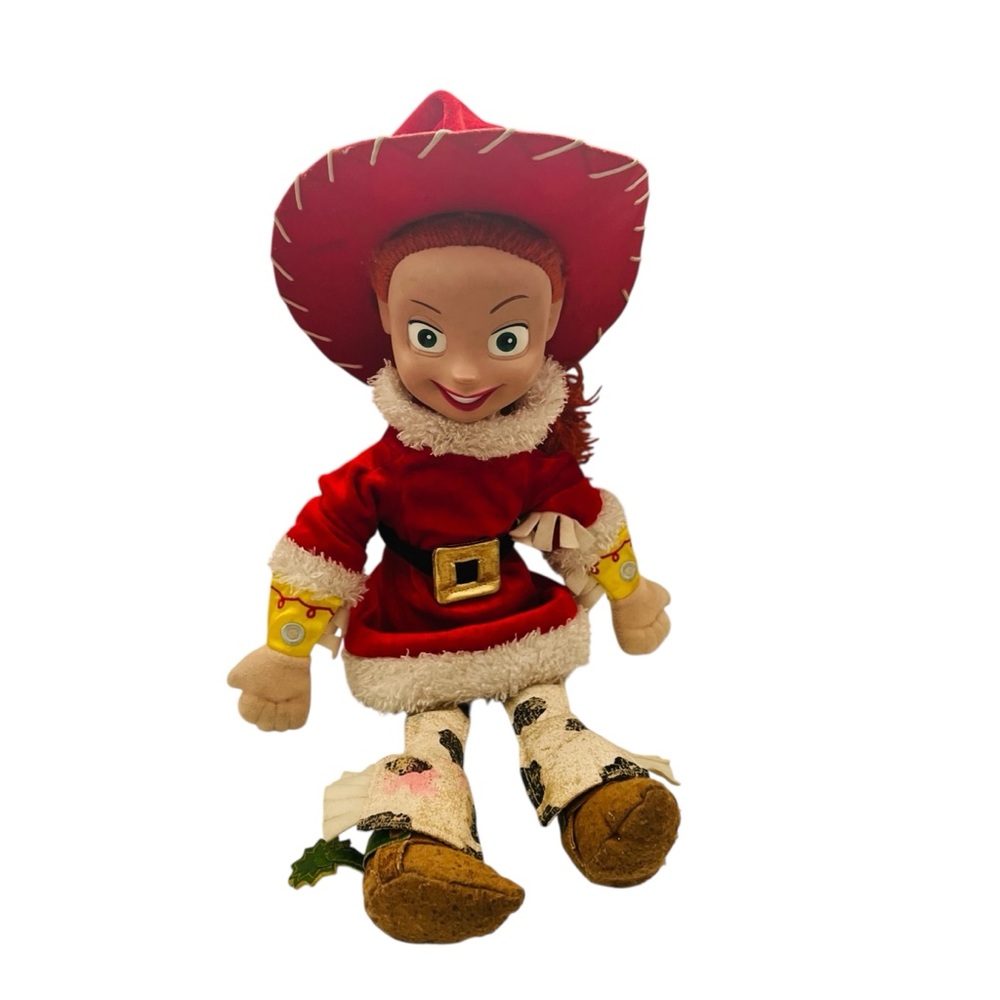 Disney Toy Story Jessie Santa Plush Doll 
Disney Store Exclusive